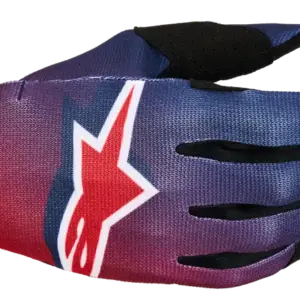 Guanti Alpinestars Radar youth fire red deep blue TG.L