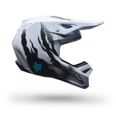 Casco Fox V1 Clutch white/black tg.L