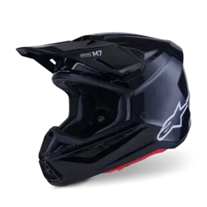 ALPINESTARS CASCO SM7 BLACK-GLOSS TG.S