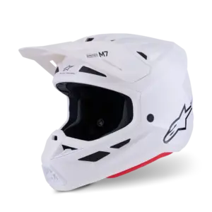 CASCO ALPINESTARS SM7 WHITE GLOSS TG.M