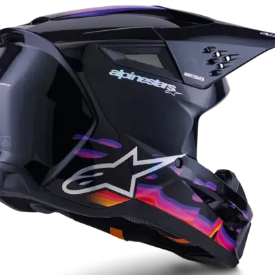 ALPINESTARS HELMET SM3 FORCE BLACK-GLOSS TG.M