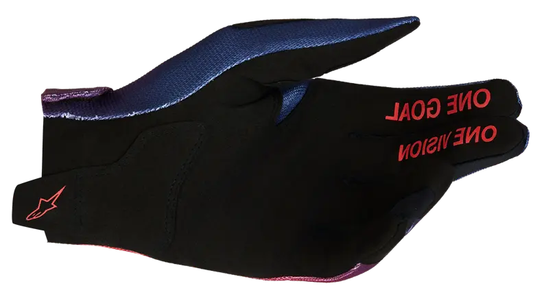 Guanti Alpinestars Radar youth fire red deep blue TG.L - immagine 3